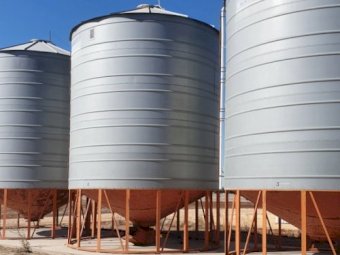 54t Sherwell Grain Silos x 3