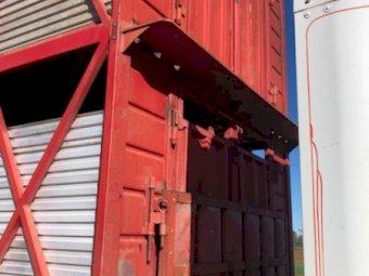 Byrne B trailer stock crate.   2008