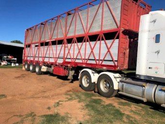 Byrne B trailer stock crate.   2008