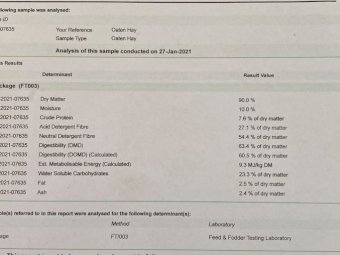 300mt Oaten Hay 8x4x3 bales