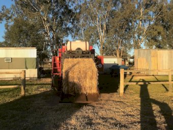 (A146) - New Holland Large Square Baler
