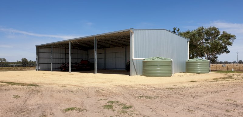 Action Steel 15m x 32m x 6m Hay Shed (860 Bale Capacity)