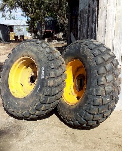 18.4x26 Tyres & Wheels x 2