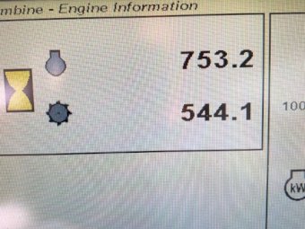 2015 John Deere S680 with 640D Front