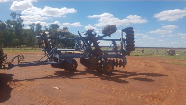(A146) - 48 Plate Grizzly Offset Disc Plough