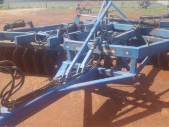 (A146) - 48 Plate Grizzly Offset Disc Plough