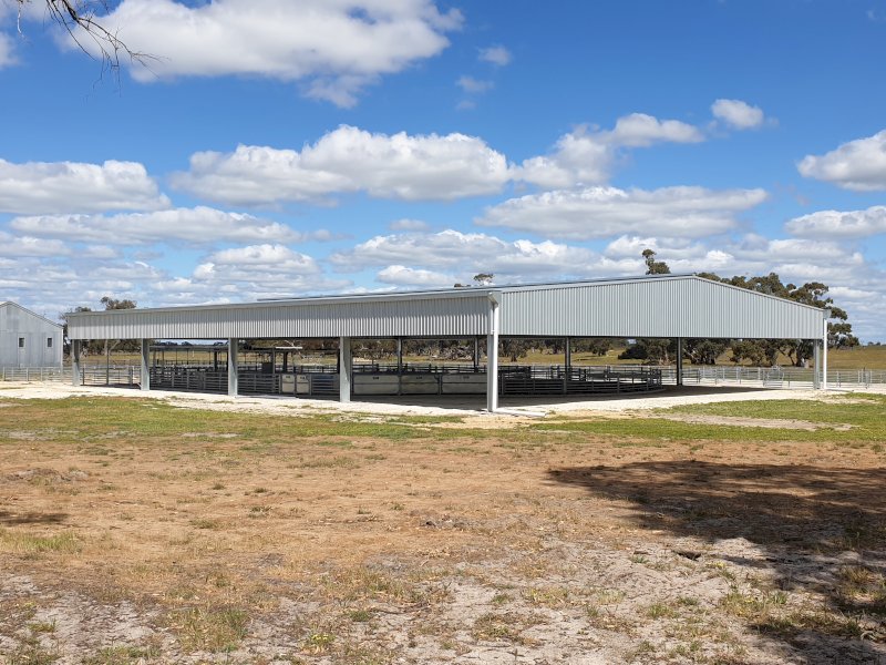 Action Steel Sheep & Cattle Yard Covers