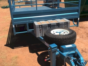 16 x 7 Flat Top Tandem Trailer with Sides - See Crate options