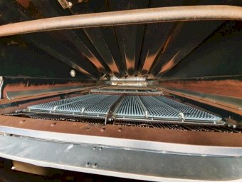 2008 New Holland CX860 Header with 36ft Honeybee Front