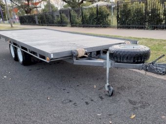 Tandem 20ft x 8ft Tray Trailer