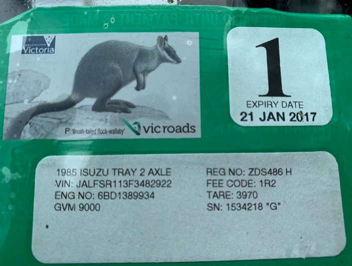 1985 Isuzu Horse Truck and Camper