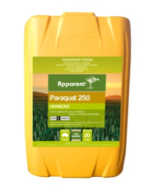 Apparent Paraquat 250 20Ltrs - Ex Shepparton