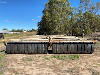 60' - 5 Sections Truck Tyre Land Roller