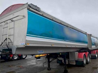 2010 B Double Stag Set 19m Graham Lusty Redi Tip Trailers