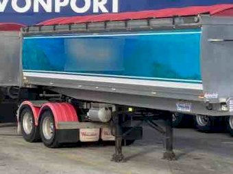 2010 B Double Stag Set 19m Graham Lusty Redi Tip Trailers