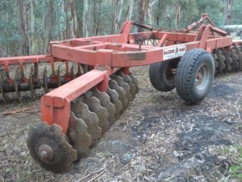 40 Plate Folding Razzor Back Offset Discs