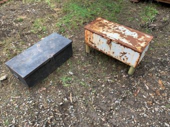 Black and White Tool Box
