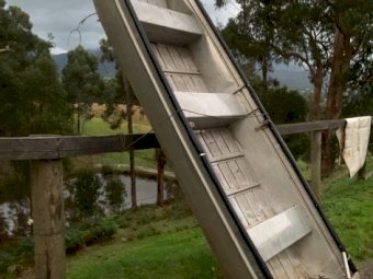 Under Auction - (A151) - 12Ft Duck Punt Boat 