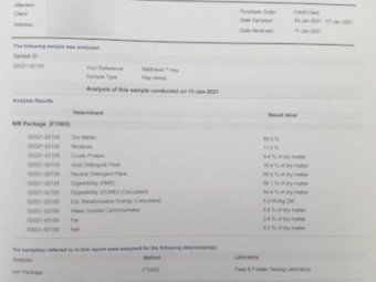 2020 season Red Wheat Hay Rolls