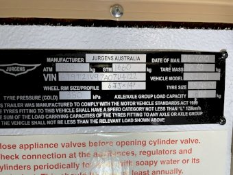 2010 Jurgens Skygazer 16ft Caravan. No GST