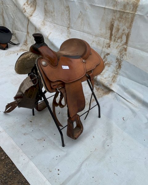 Eddy Powell Roping Saddle