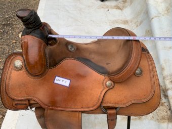 Eddy Powell Roping Saddle