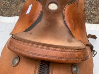 Eddy Powell Roping Saddle
