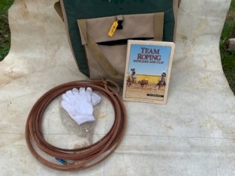 Under Auction - (A151) - Roping Bag & Extra's 
