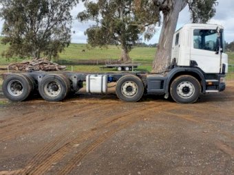 2004 Scania P94 8x4 Body Truck