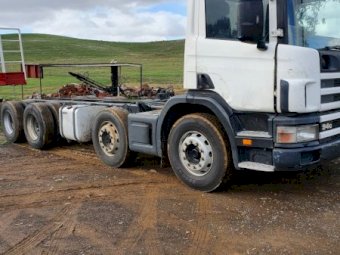 2004 Scania P94 8x4 Body Truck