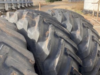 2 x 20.8 x 38 Goodyear Gripster Tractor Tyres