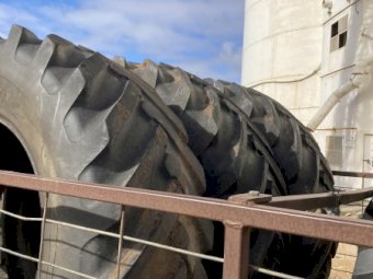 2 x 20.8 x 38 Goodyear Gripster Tractor Tyres