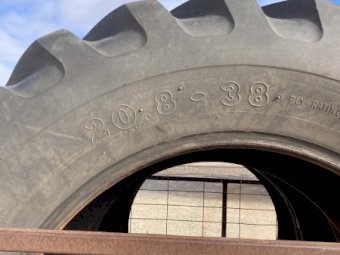 2 x 20.8 x 38 Goodyear Gripster Tractor Tyres