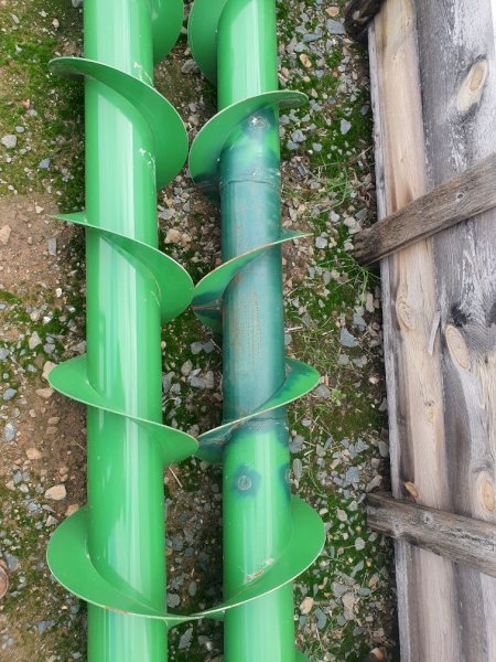 Crop Augers suit 640 D 40 ft Front