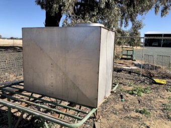 400L Stainless Steel Water Tank and Stand