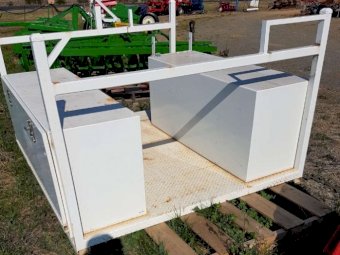 Ute Tray with Tool Boxes