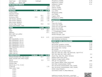 227mt Oaten Hay 680kg 8x4x3 Bales