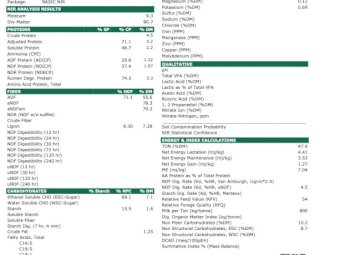 130mt Barley Header Trailings Straw 520kg 8x4x3 Bales