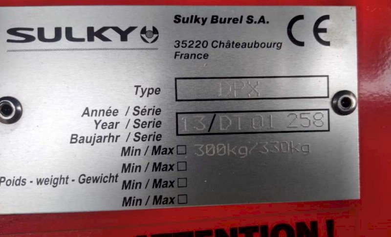 Sulky DPX 28 3PL Spreader - Price Reduced
