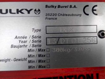 Sulky DPX 28 3PL Spreader - Price Reduced