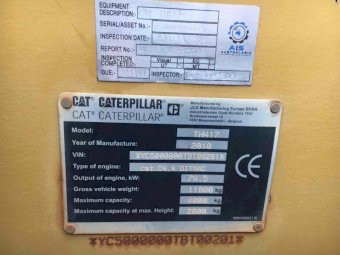 2010 CAT TH417 Telehandler