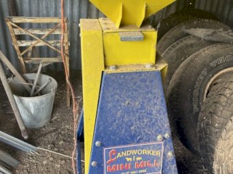 Landworker Mini Mill 2 HP single phase drive