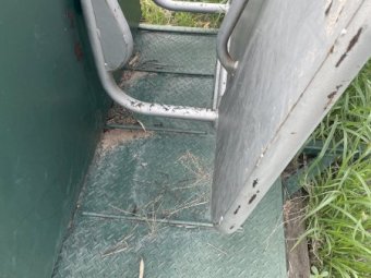 Cattle Yards with Morrissey Branding Cradle Loading Ramp and Head Bale