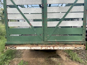 1987 Ford Trader with 14ft Stock Crate