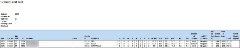 200mt Oaten Hay 650kg 8x4x3 Bales