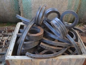 Sparex Pigtail Tine - 40x40x630 RH (High Clearance) S.72458