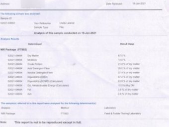 120mt Lucerne Hay 600kg 8x4x3 Bales