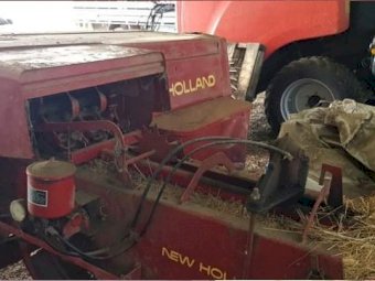 Under Auction - (A153)  New Holland 317 Small Square Baler 