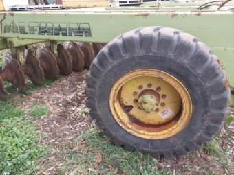 Under Auction - (A157)  Alfarm 080 Series HD Disc Plough 