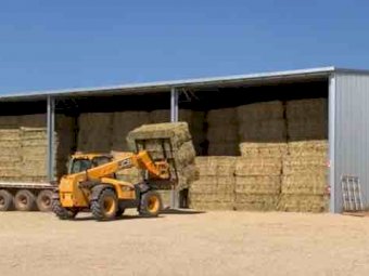 Oaten Hay Shedded